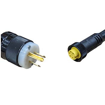 Close Up of Connectors on a Midwest SureshotII CD Stud Welder