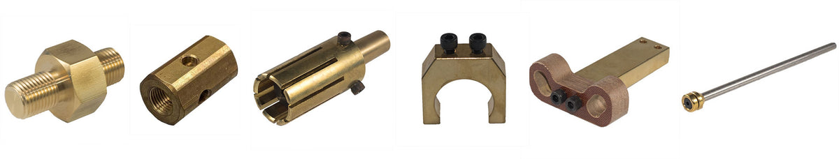 Accessories needed for welding headed anchor studs with a tapered chuck