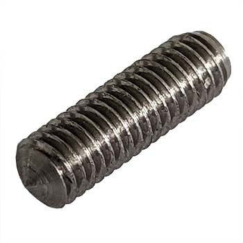 10-32 Arc Stud Full Thread Mild Steel with Pointed End