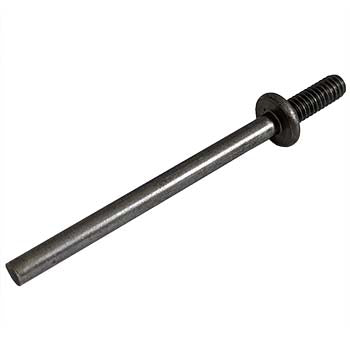 Arc Collar Stud .215 x 2.72" with 1/4-20 x 3/4" Arc Collar Stud Flat End Mild Steel