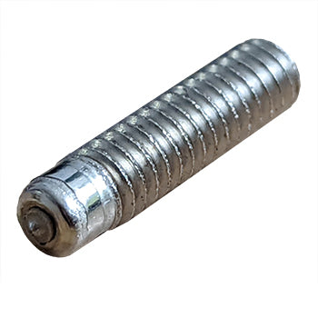 1/4-28 Drawn Arc Weld Stud Full Thread Nickel Plated