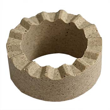 Reduced Base Ceramic Ferrule for 3/4" Diameter Studs