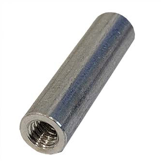 5/16 X 5/8 CD Weld Stud Tapped 1/4-20 X 3/8 No Flange Aluminum